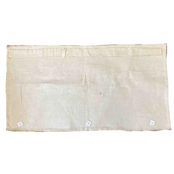 Antique French Woven Tapestry Wall Hanging Victorian Salon Party 34” X 18.5” - Picture 14 of 16